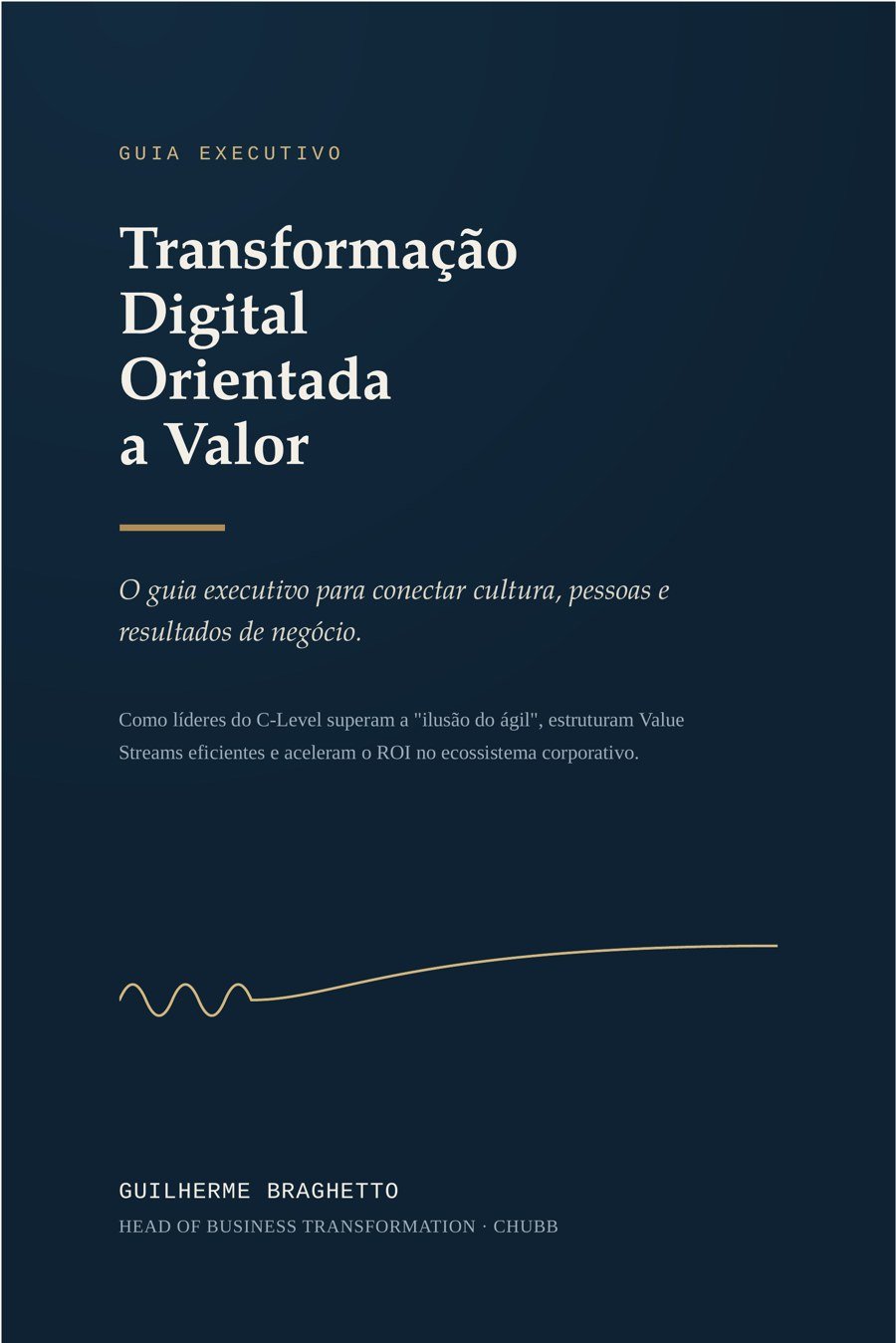 Capa do e-book Transformação Digital Orientada a Valor, de Guilherme Braghetto